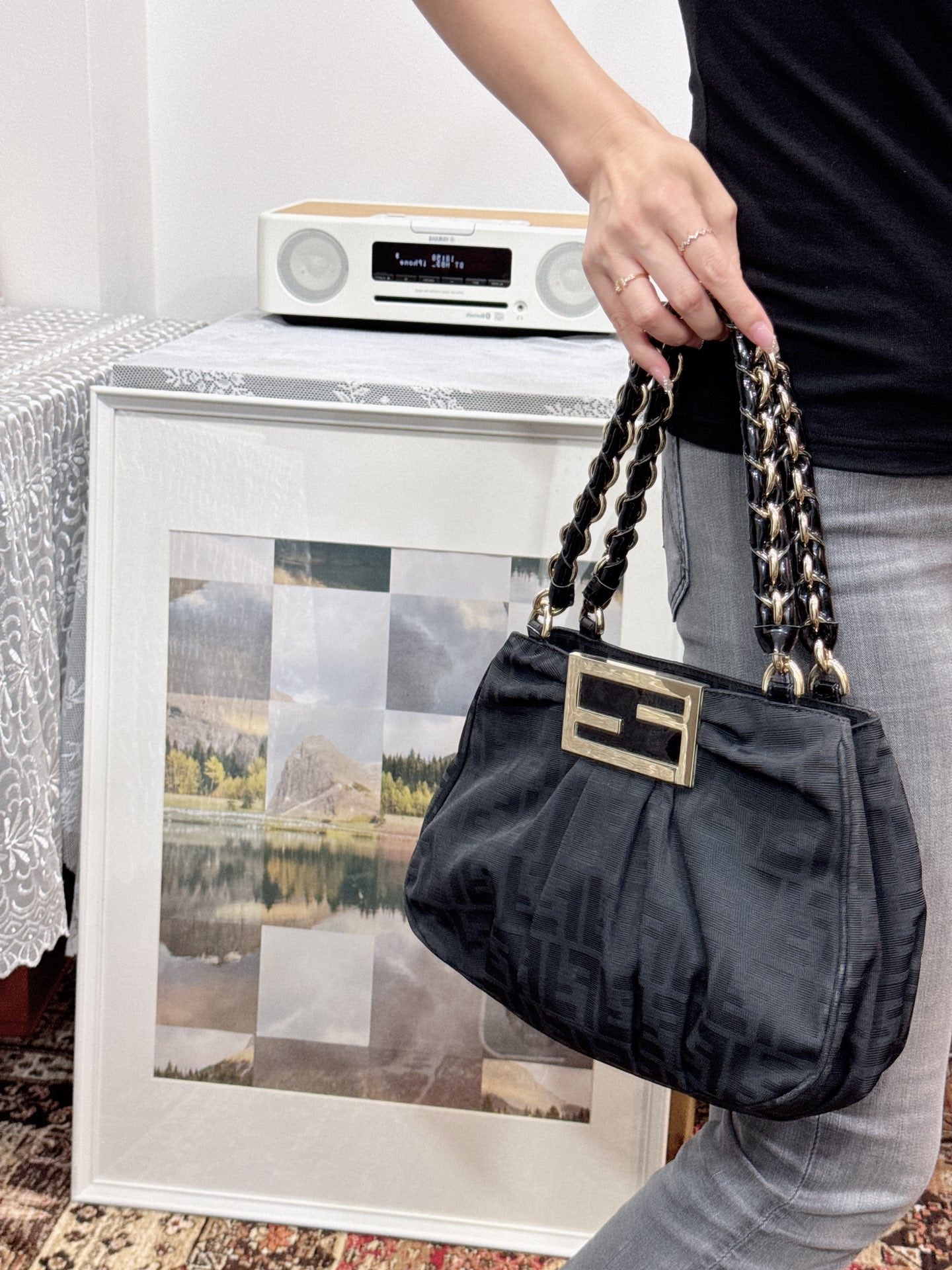 FENDI Chain Hobo bag