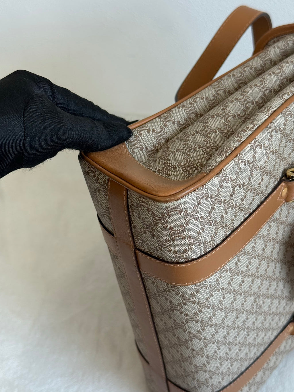 CELINE  Macadam Shoulder bag