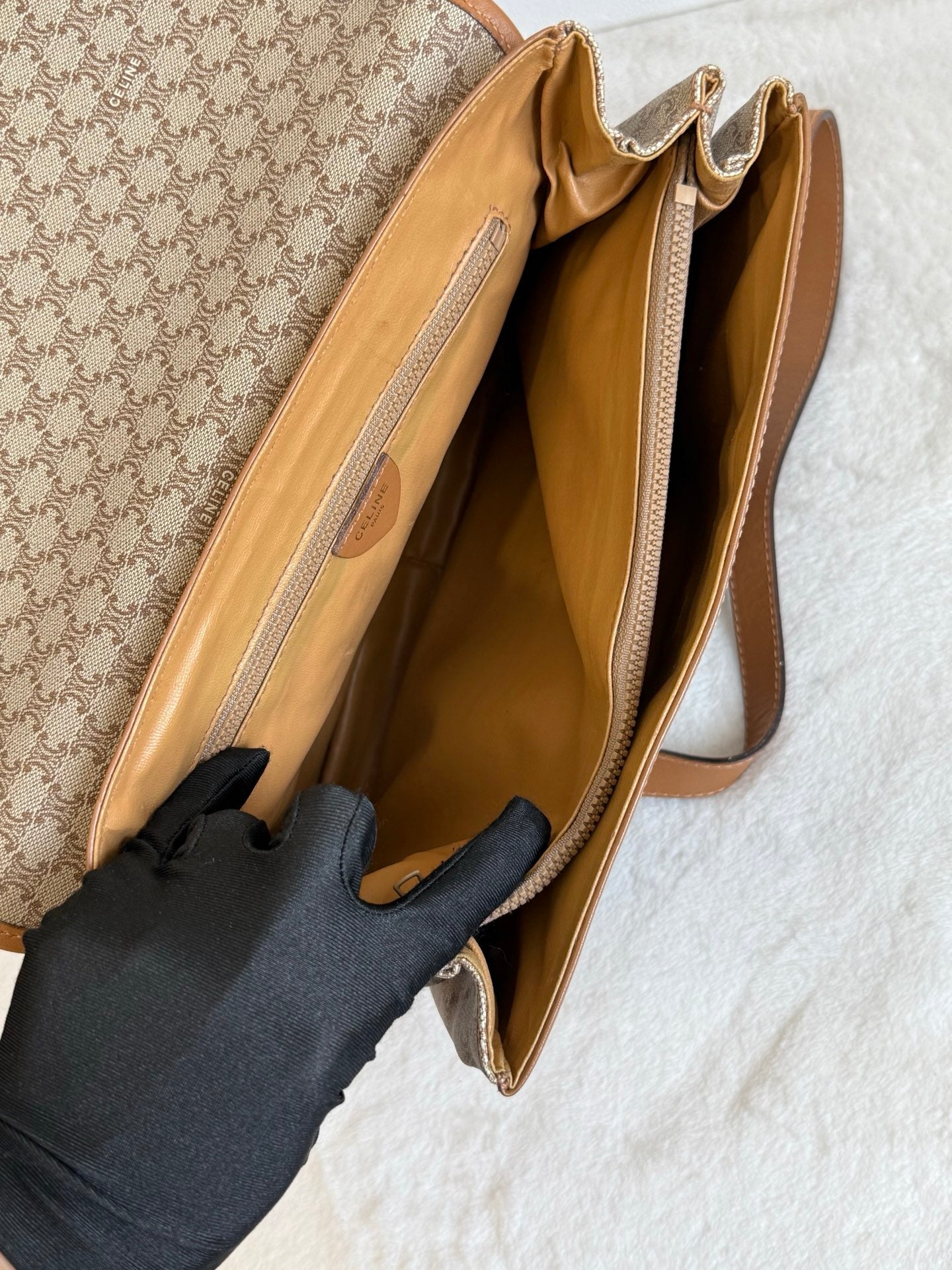 CELINE  Macadam Shoulder bag