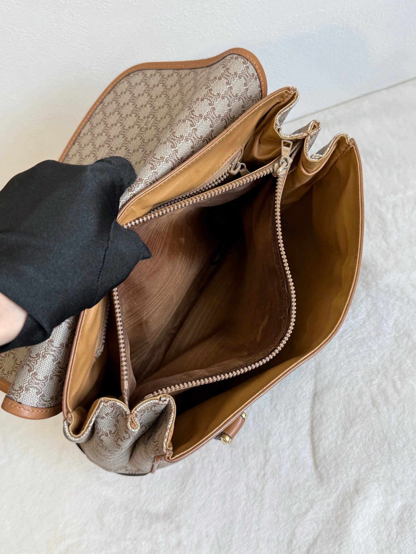 CELINE  Macadam Shoulder bag