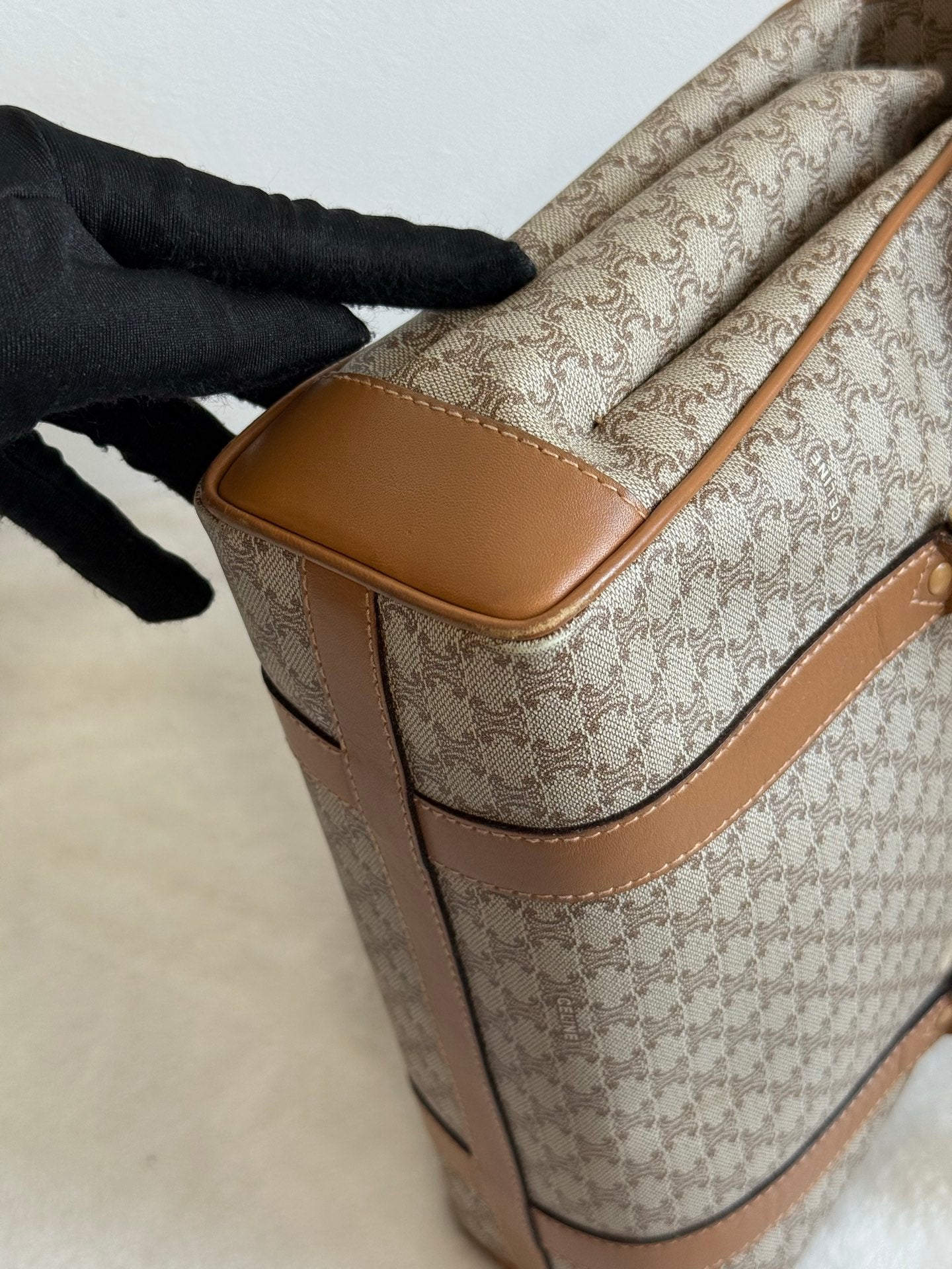 CELINE  Macadam Shoulder bag