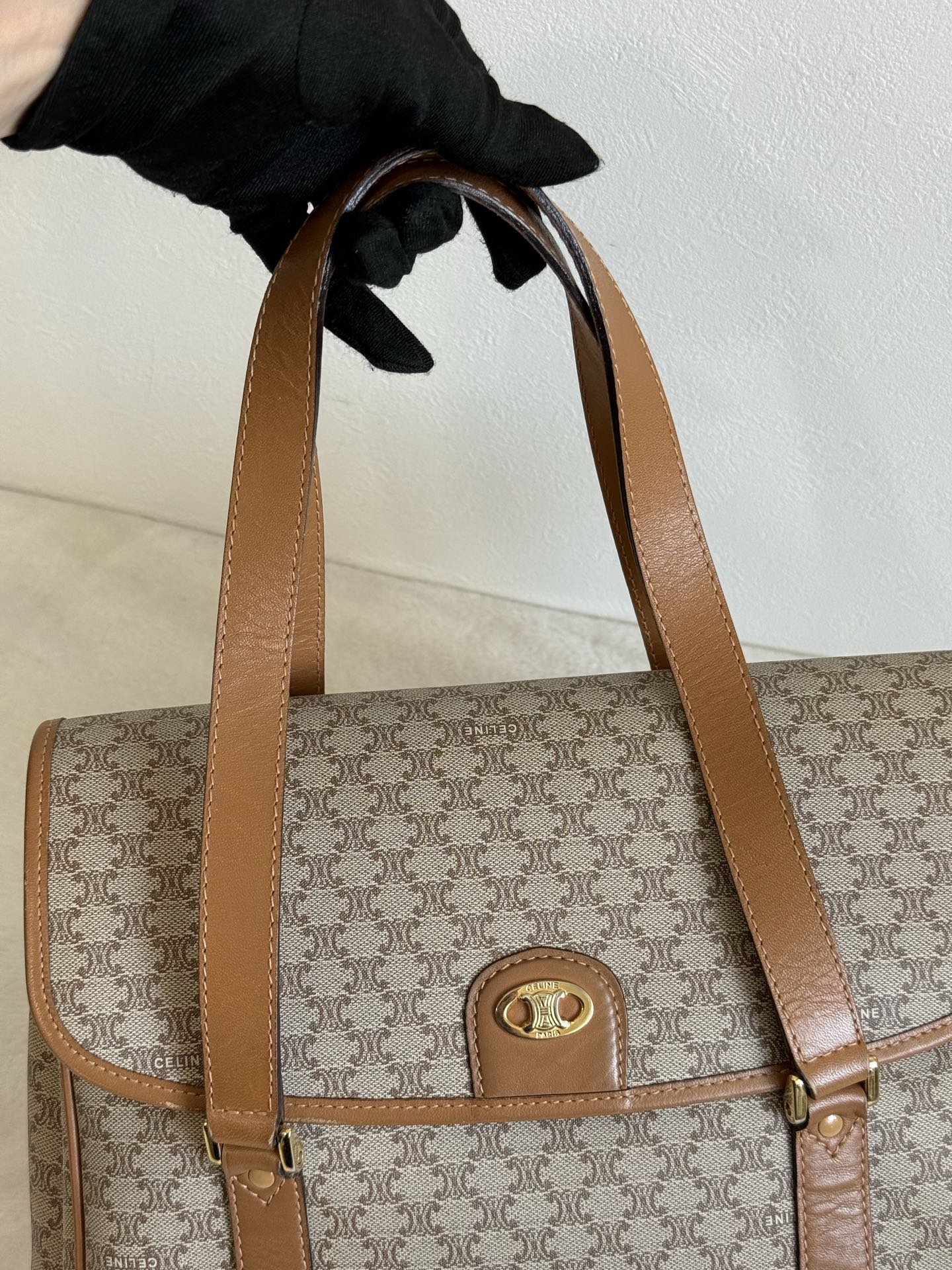 CELINE  Macadam Shoulder bag