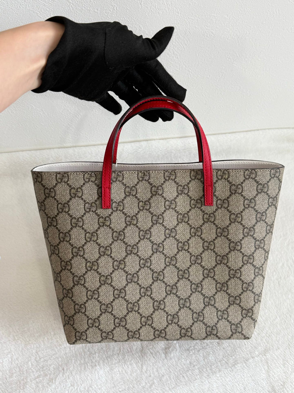 GUCCI GG Supreme Mini Totebag