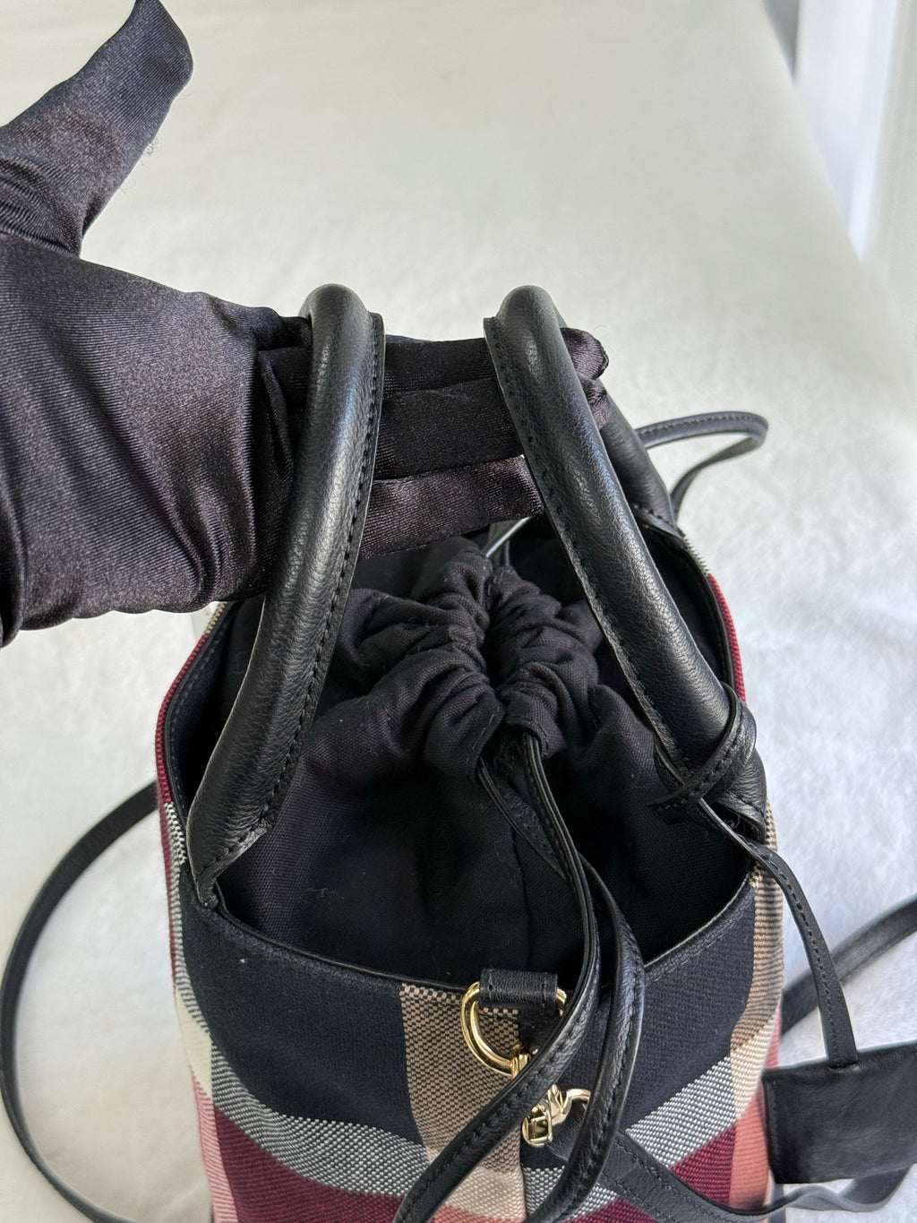 BURBERRY Blue-label Bucket Bag