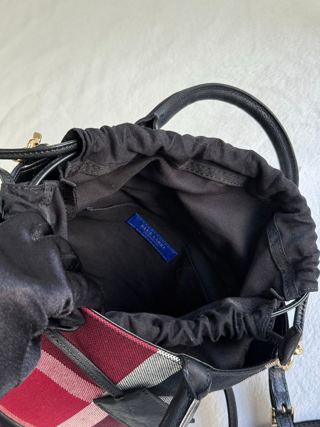 BURBERRY Blue-label Bucket Bag