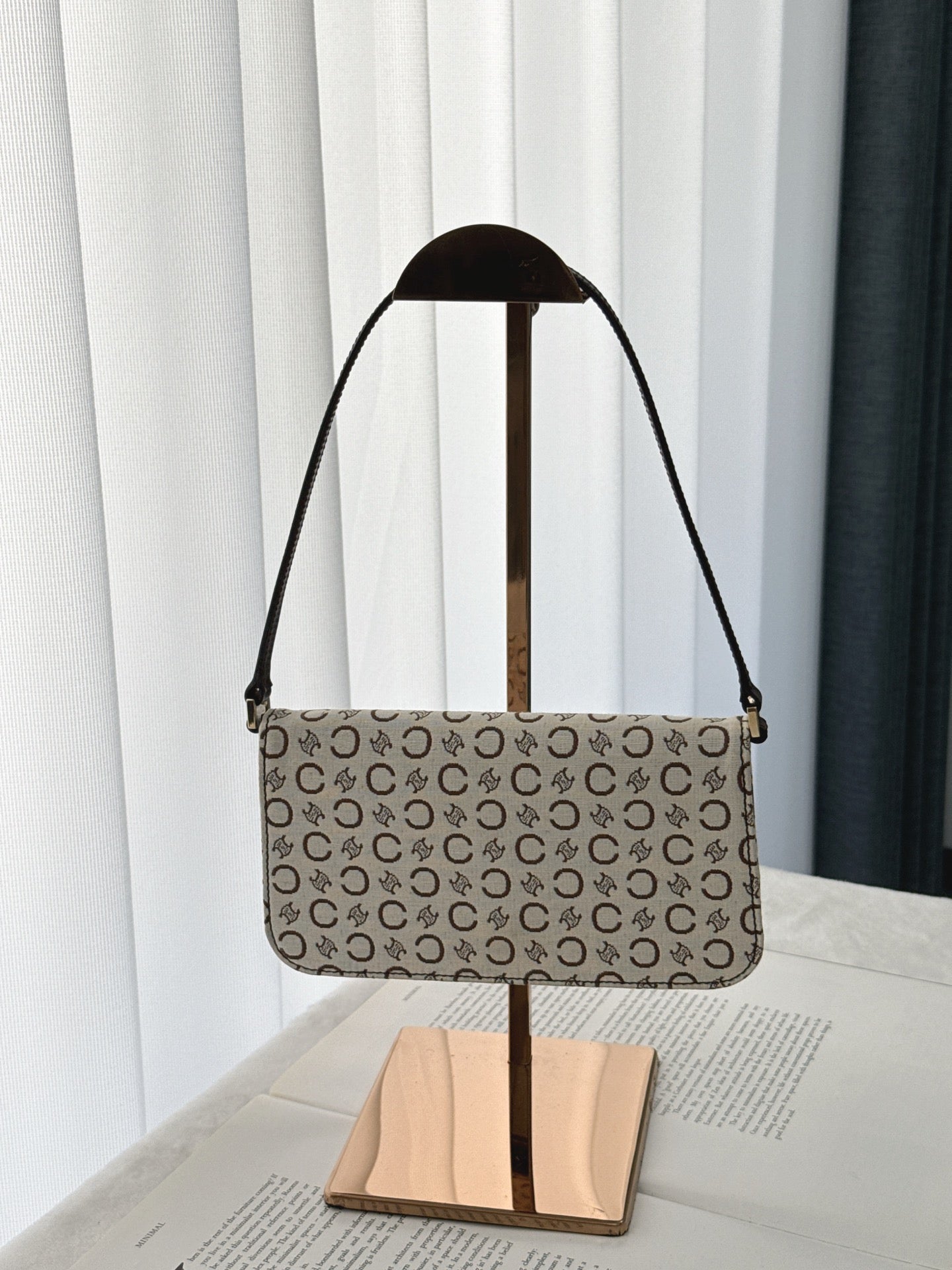 CELINE Macadam Mini-Hobo bag