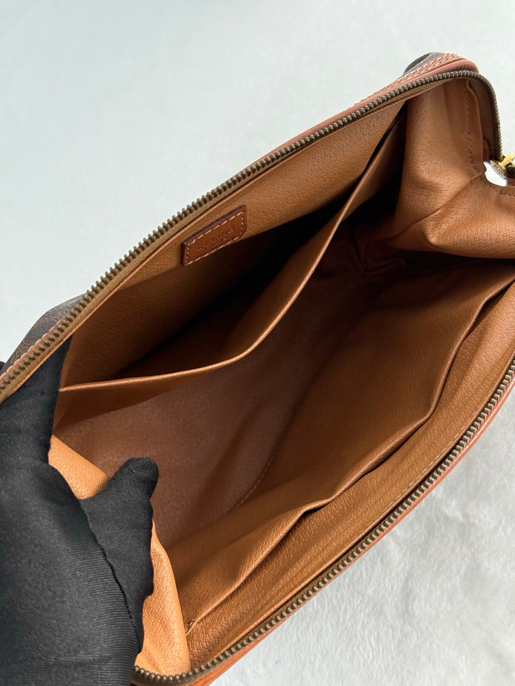 CELINE Macadam Make-up Handbag