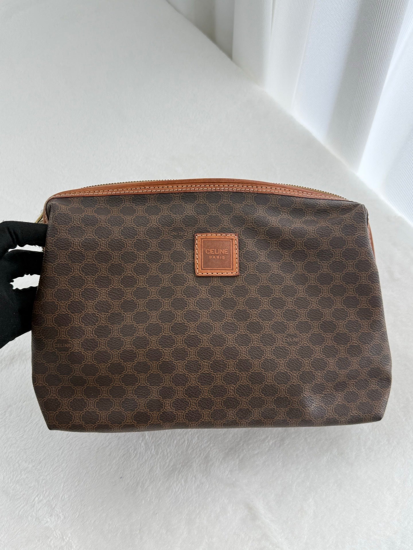 CELINE Macadam Make-up Handbag
