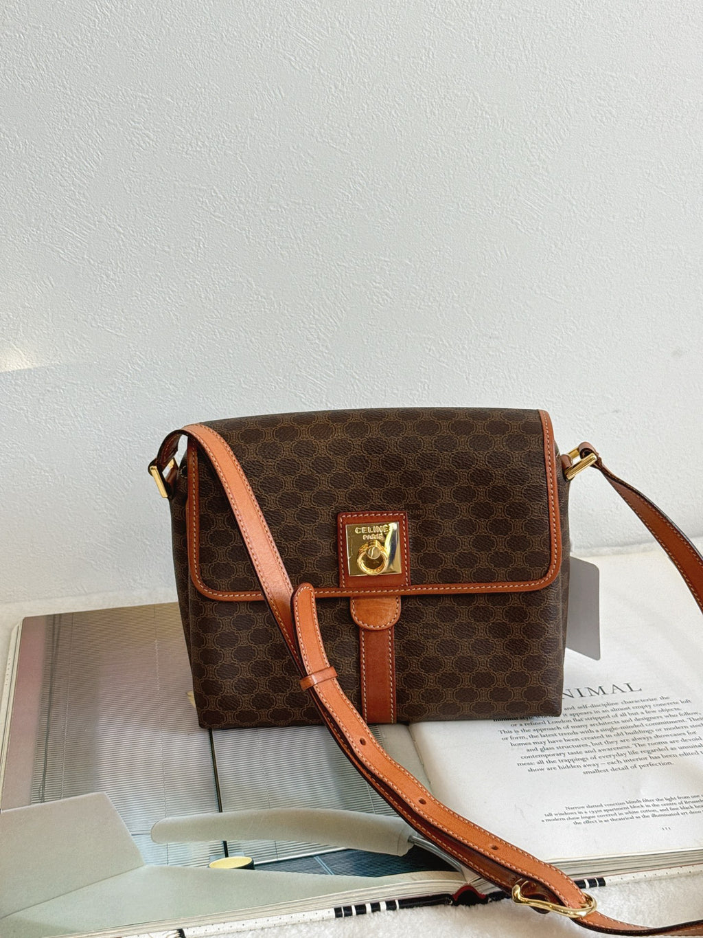 CELINE Macadam Shoulder bag
