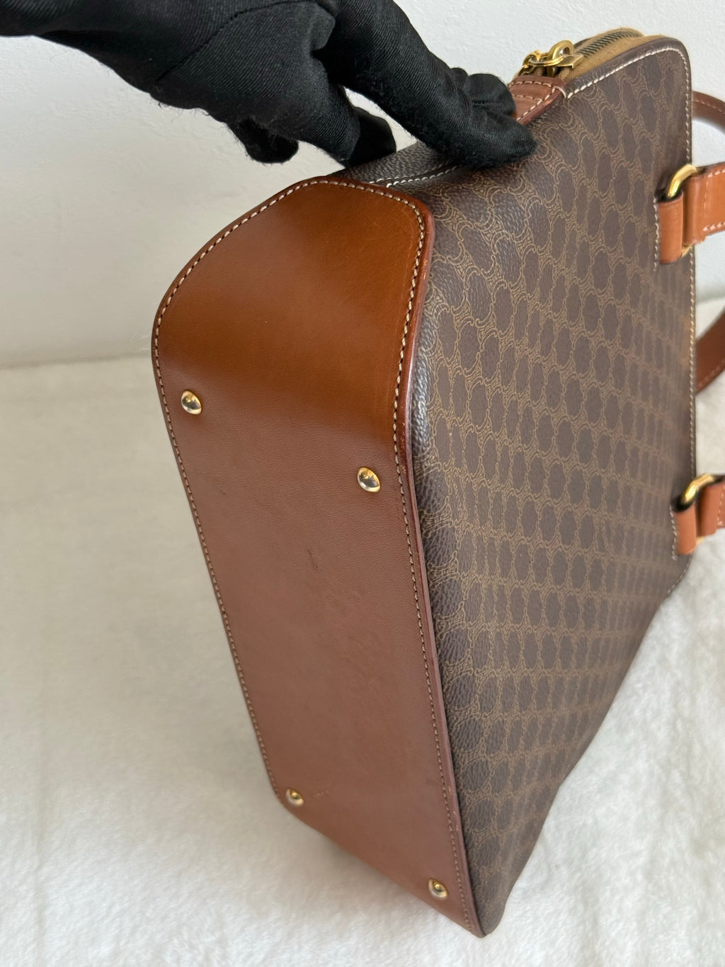 CELINE Macadam Handbag