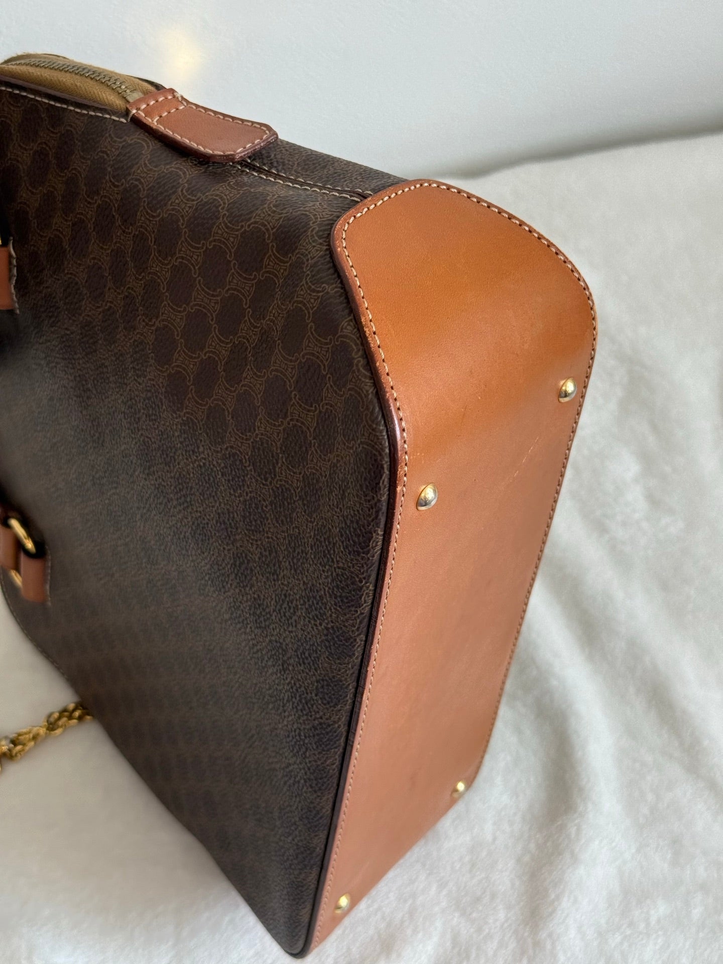 CELINE Macadam Handbag