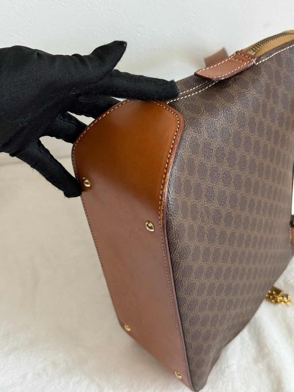 CELINE Macadam Handbag