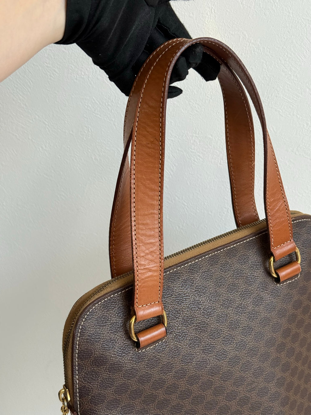 CELINE Macadam Handbag