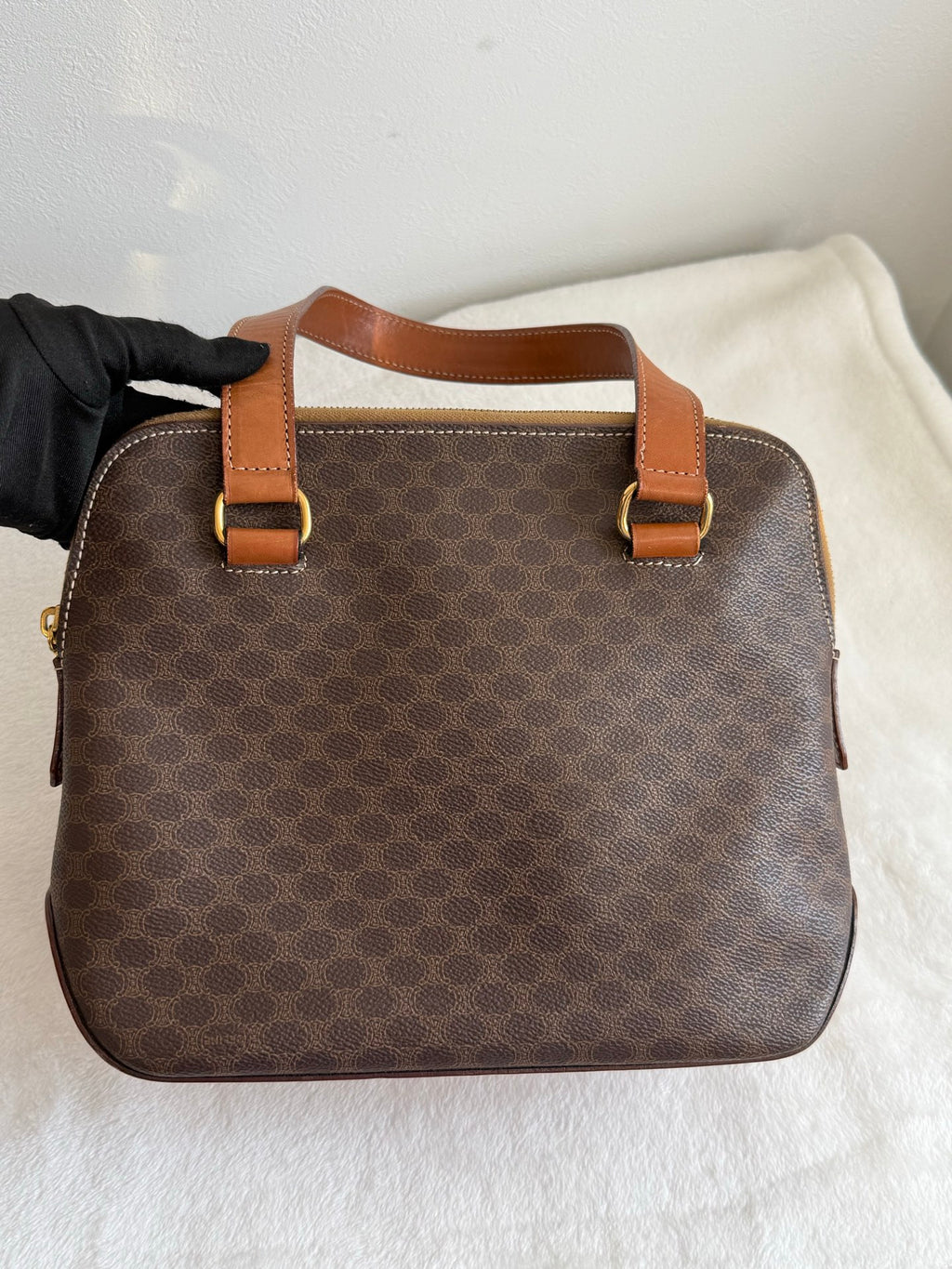 CELINE Macadam Handbag