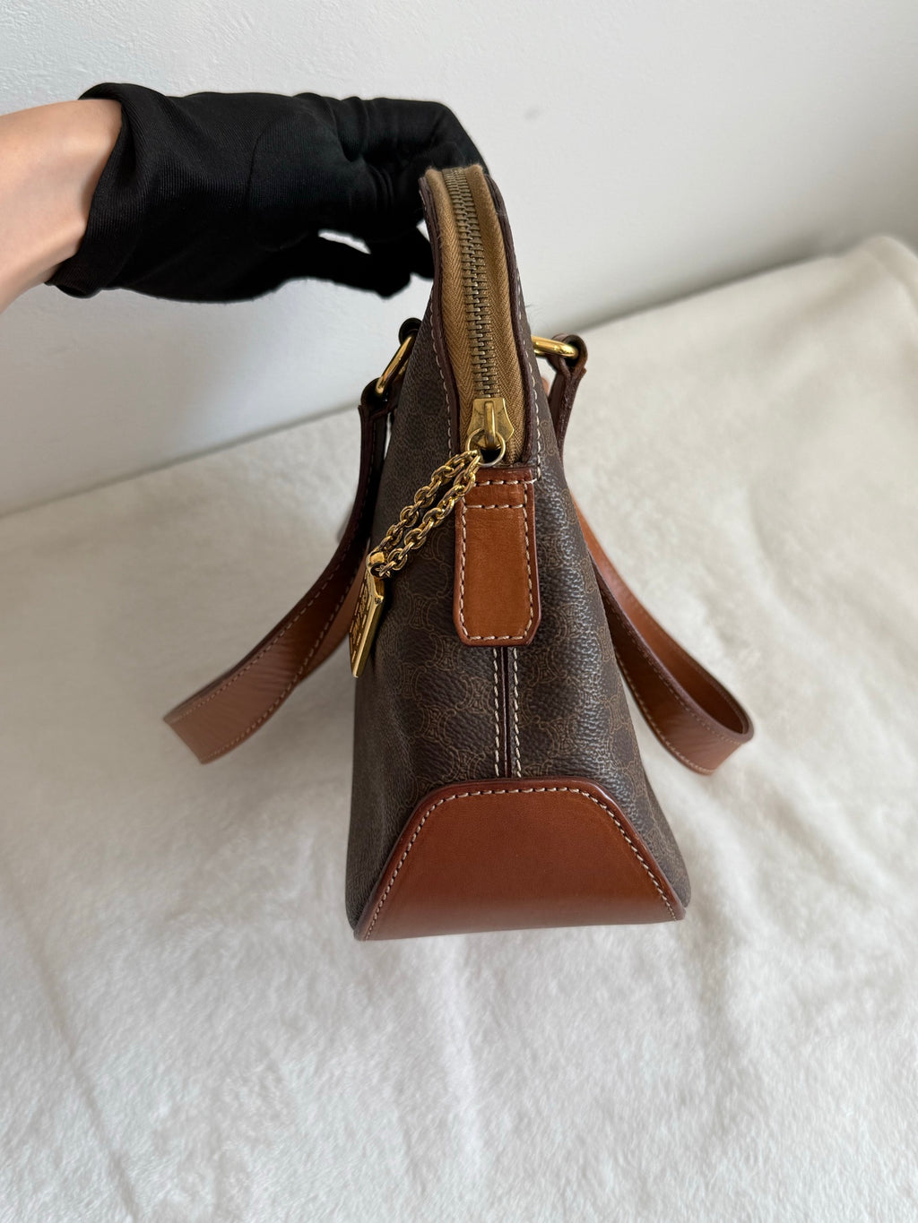 CELINE Macadam Handbag