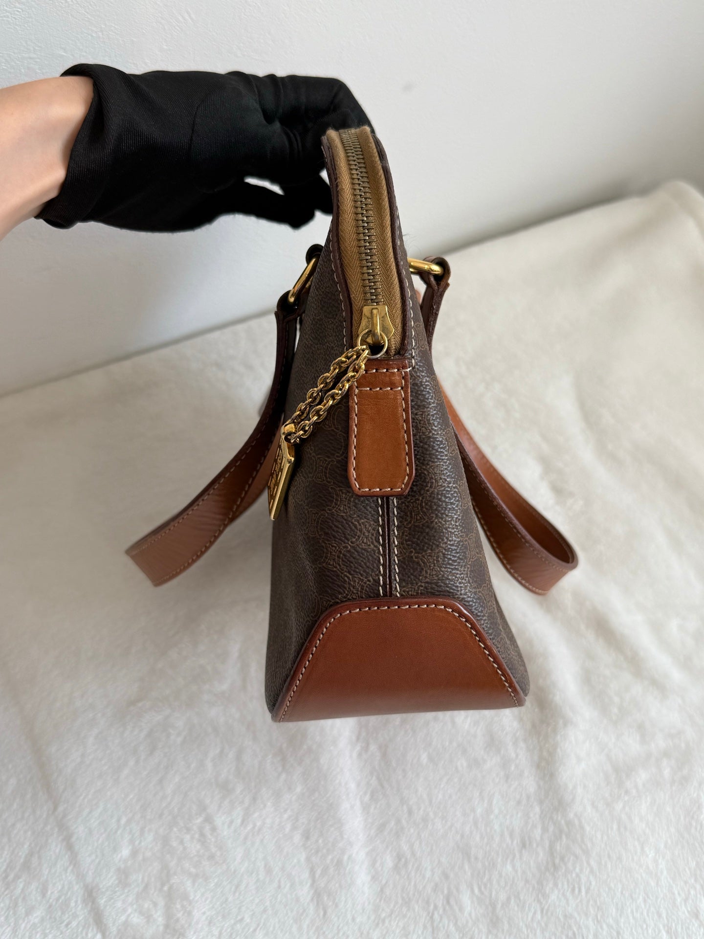 CELINE Macadam Handbag