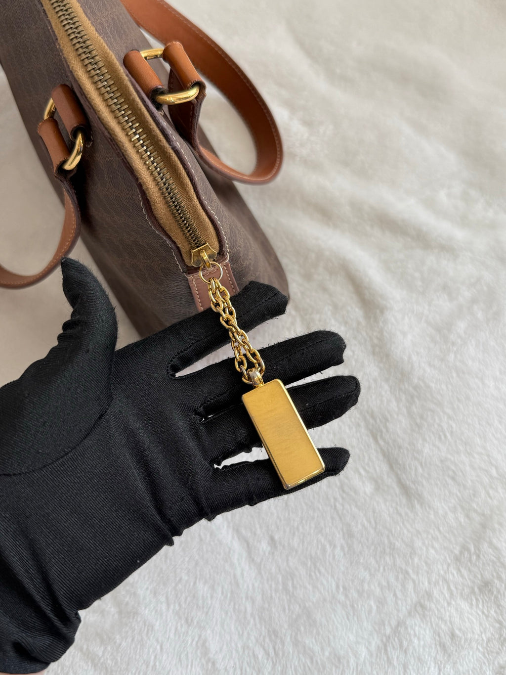 CELINE Macadam Handbag