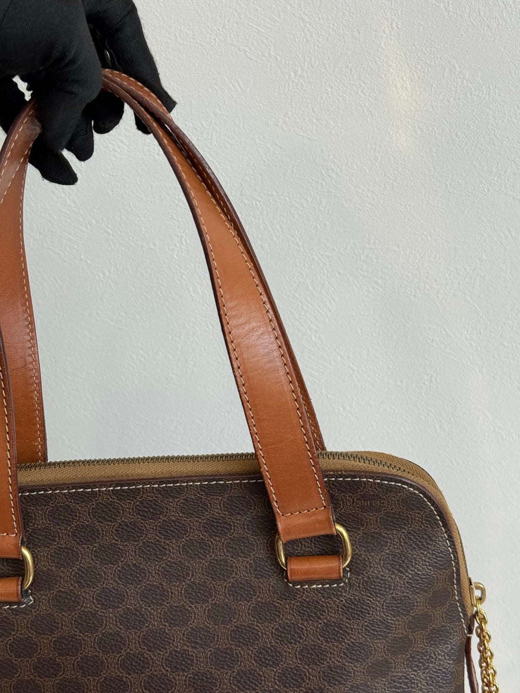 CELINE Macadam Handbag