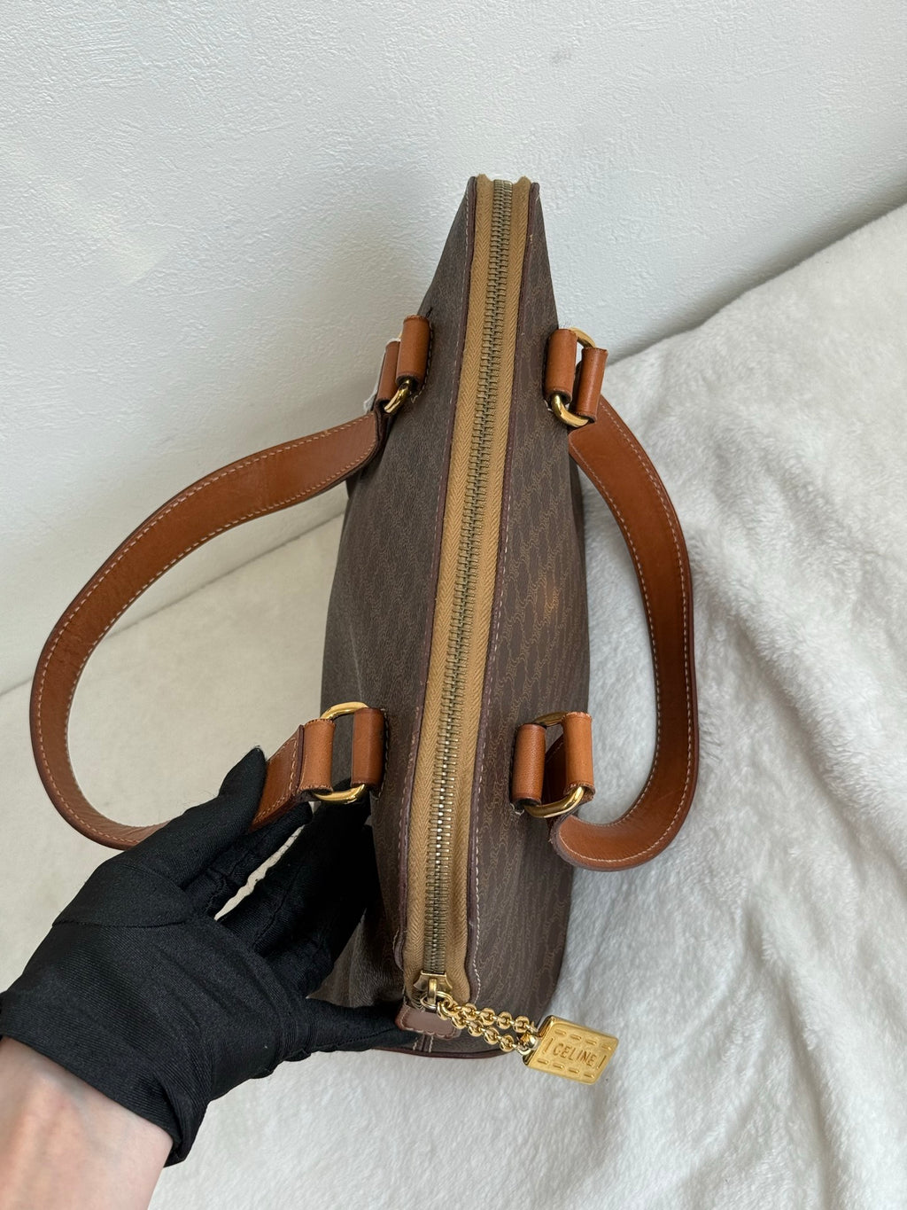 CELINE Macadam Handbag