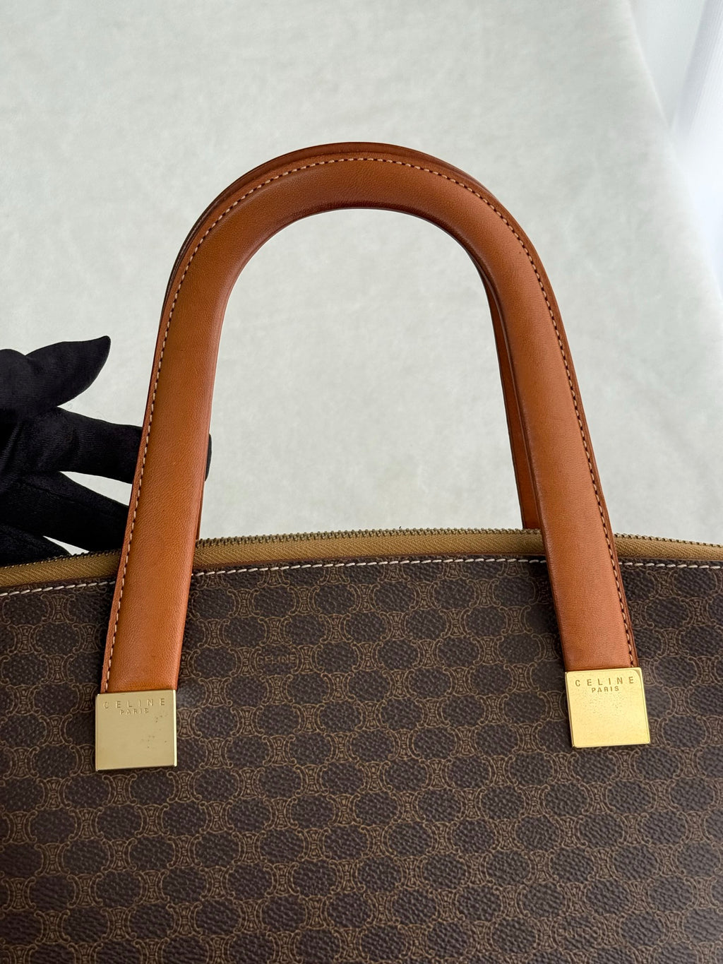 CELINE Macadam 2-way Handbag