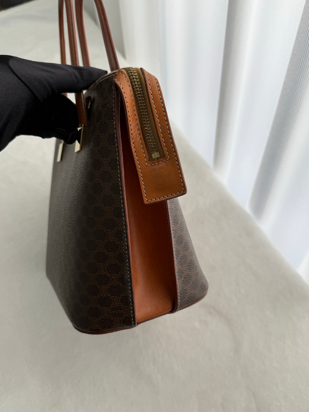 CELINE Macadam 2-way Handbag