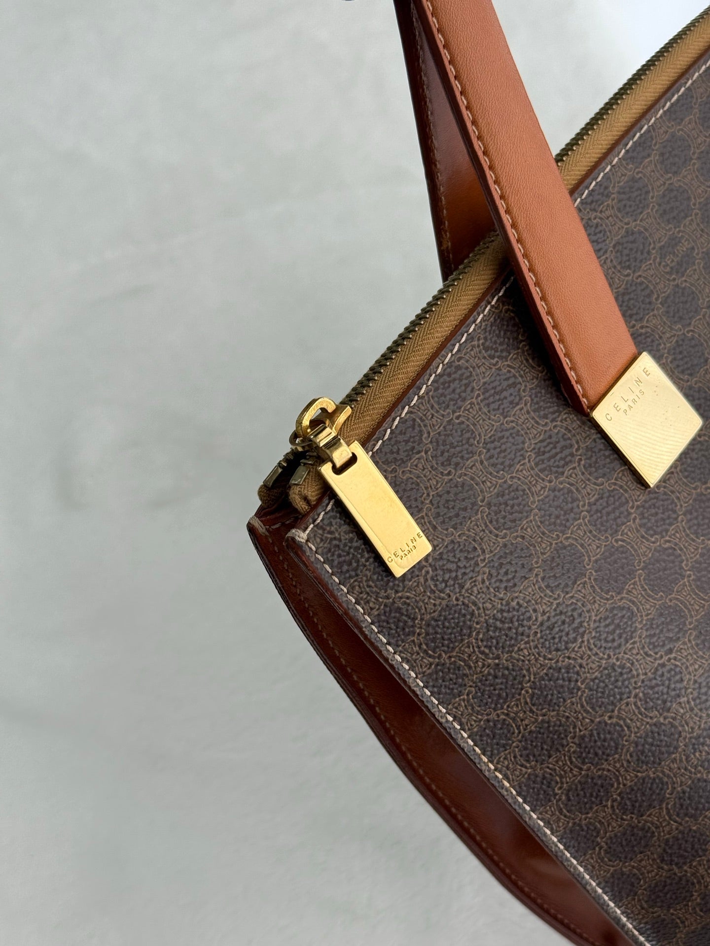 CELINE Macadam 2-way Handbag