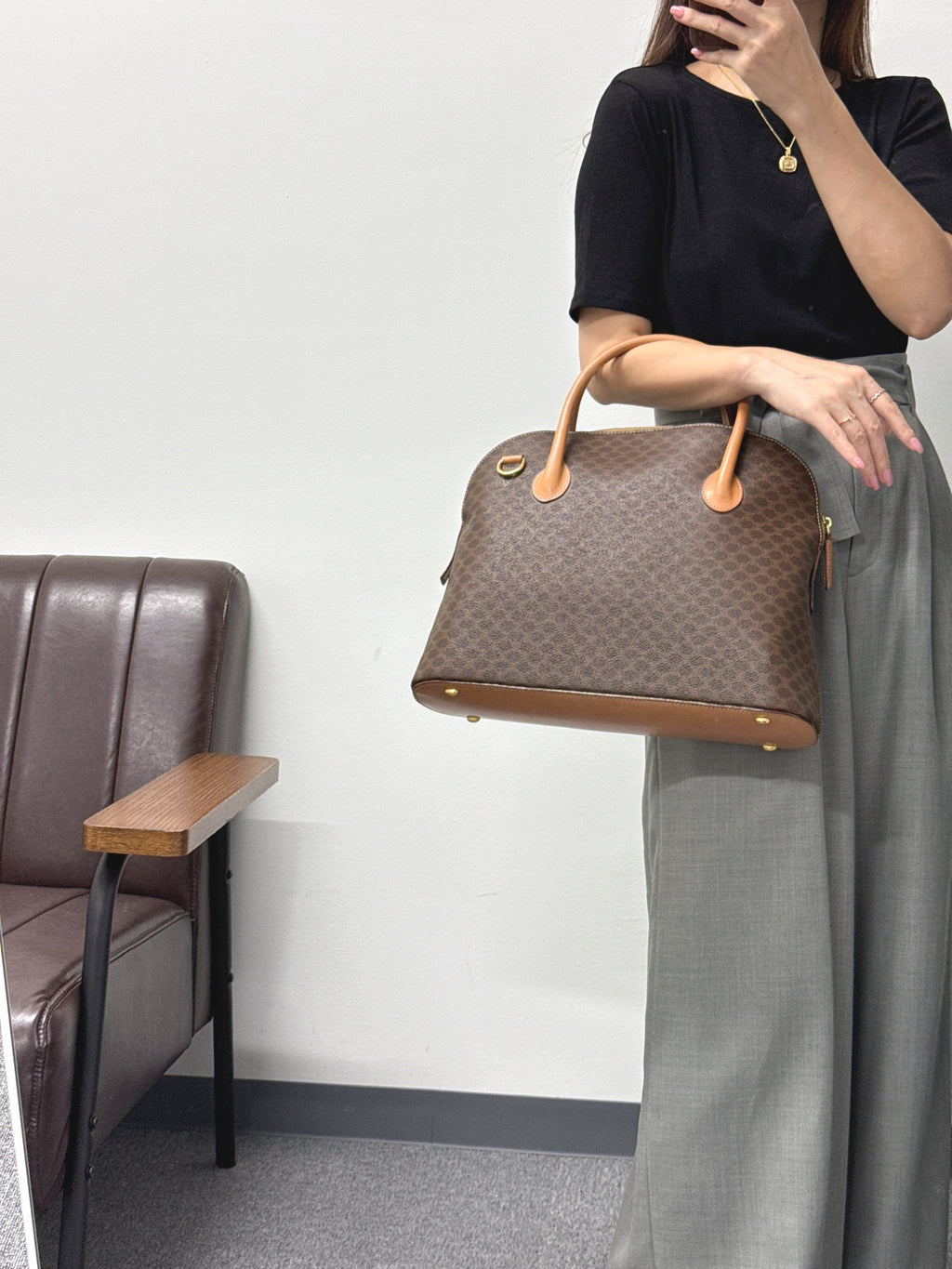 CELINE Macadam 2WAY Totebag
