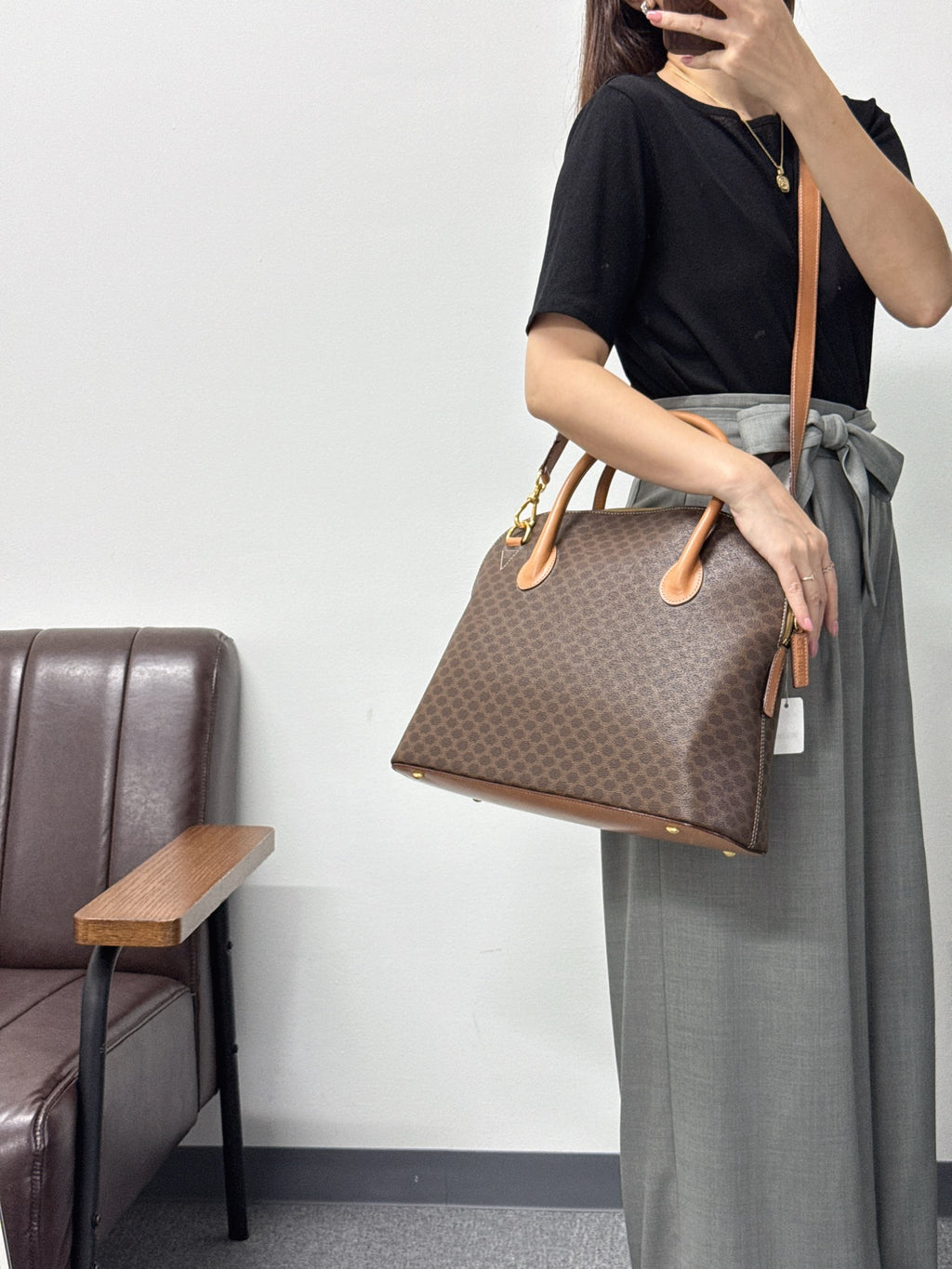 CELINE Macadam 2WAY Totebag