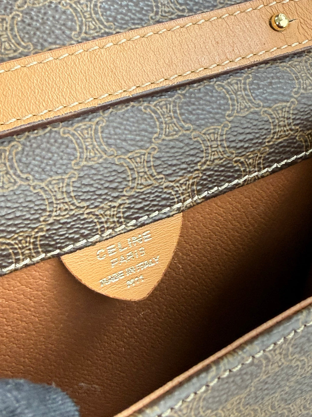 CELINE Macadam Mini Box shoulder bag