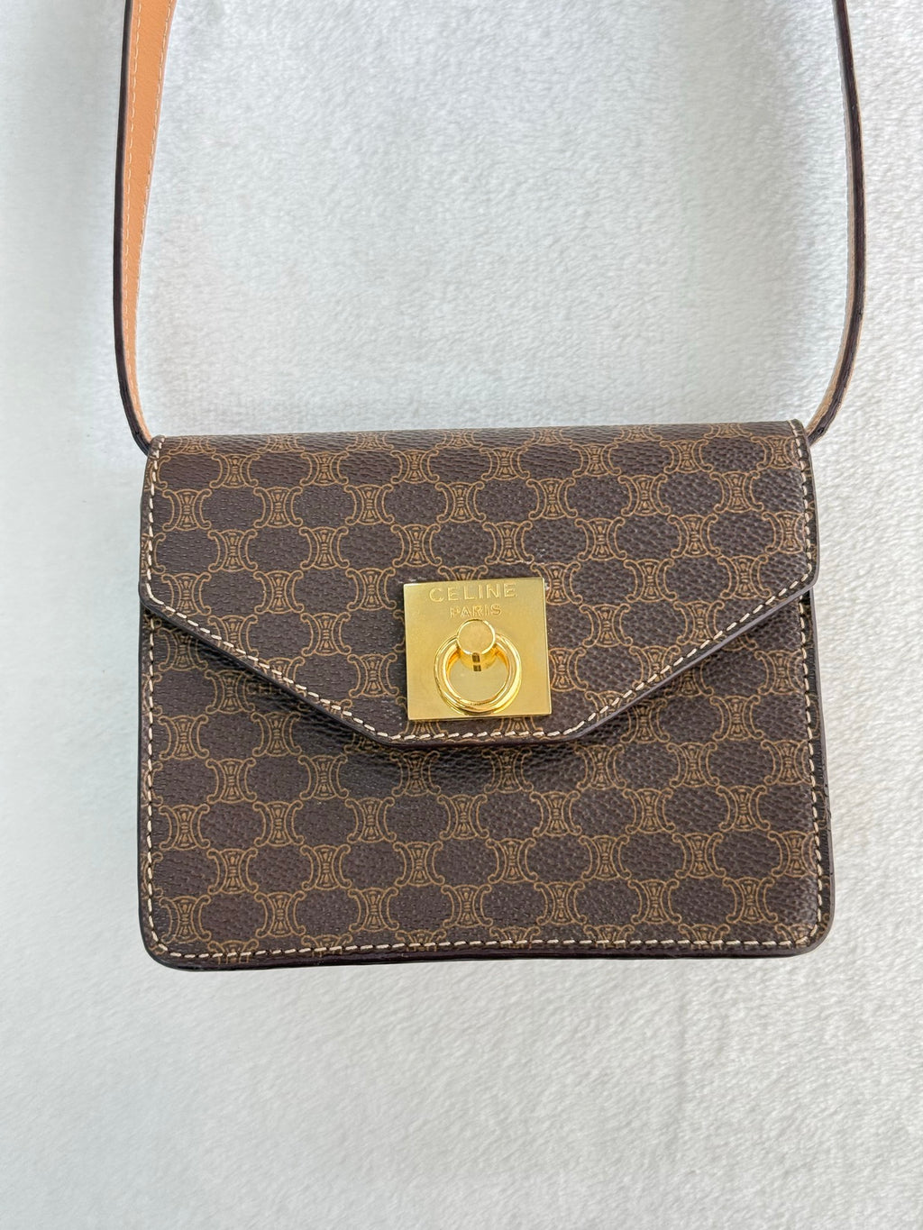 CELINE Macadam Mini Box shoulder bag
