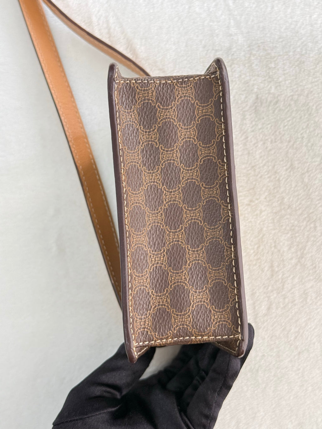 CELINE Macadam Mini Box shoulder bag