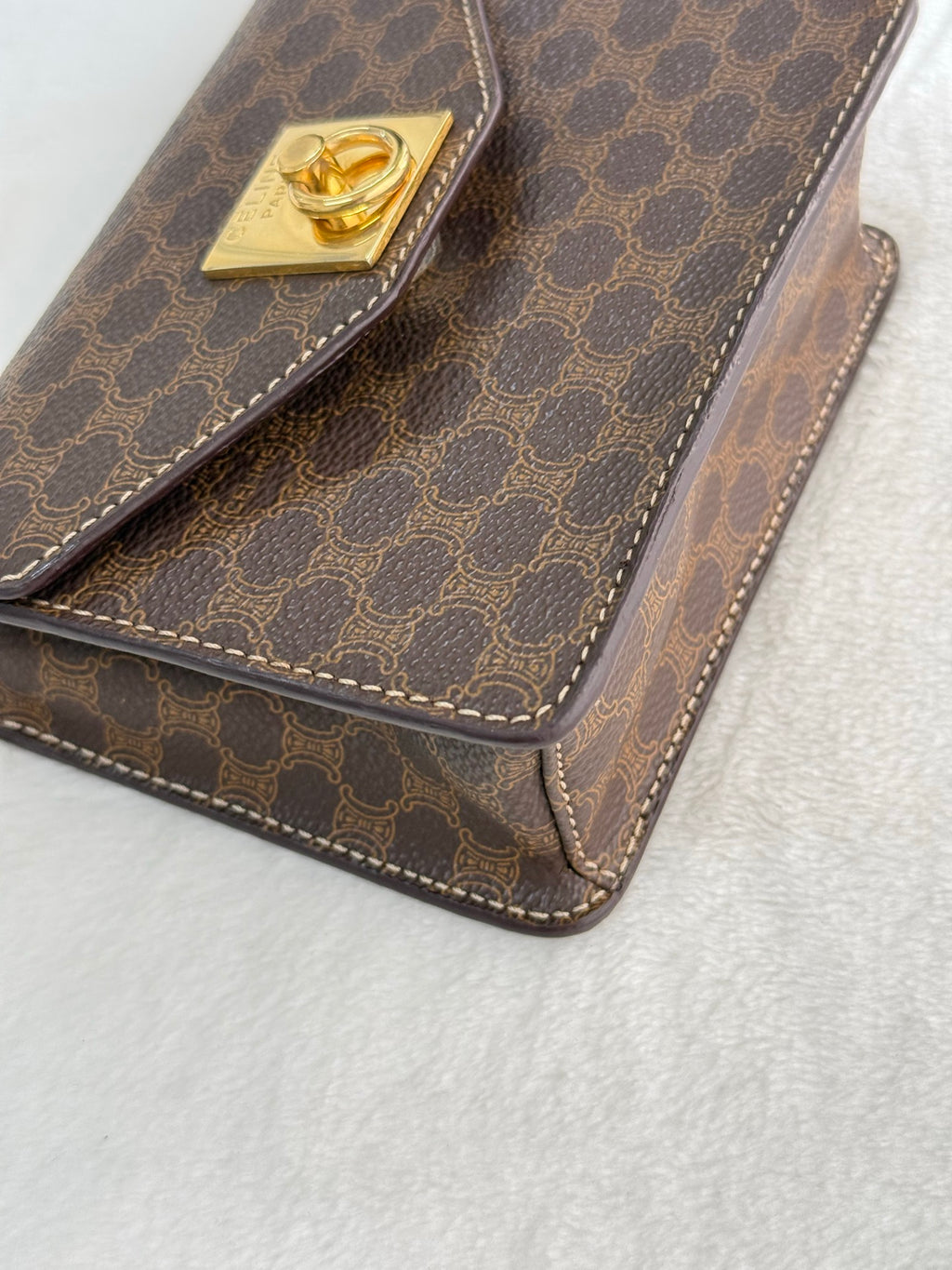 CELINE Macadam Mini Box shoulder bag