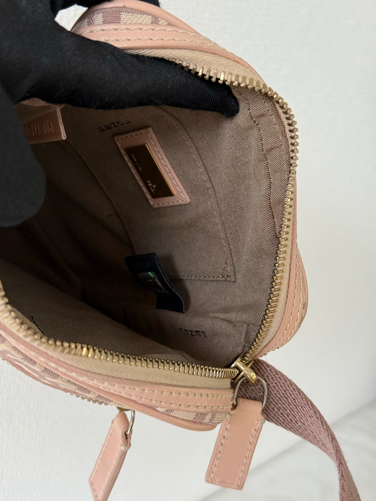 FENDI Zucchino Mini Shoulder bag