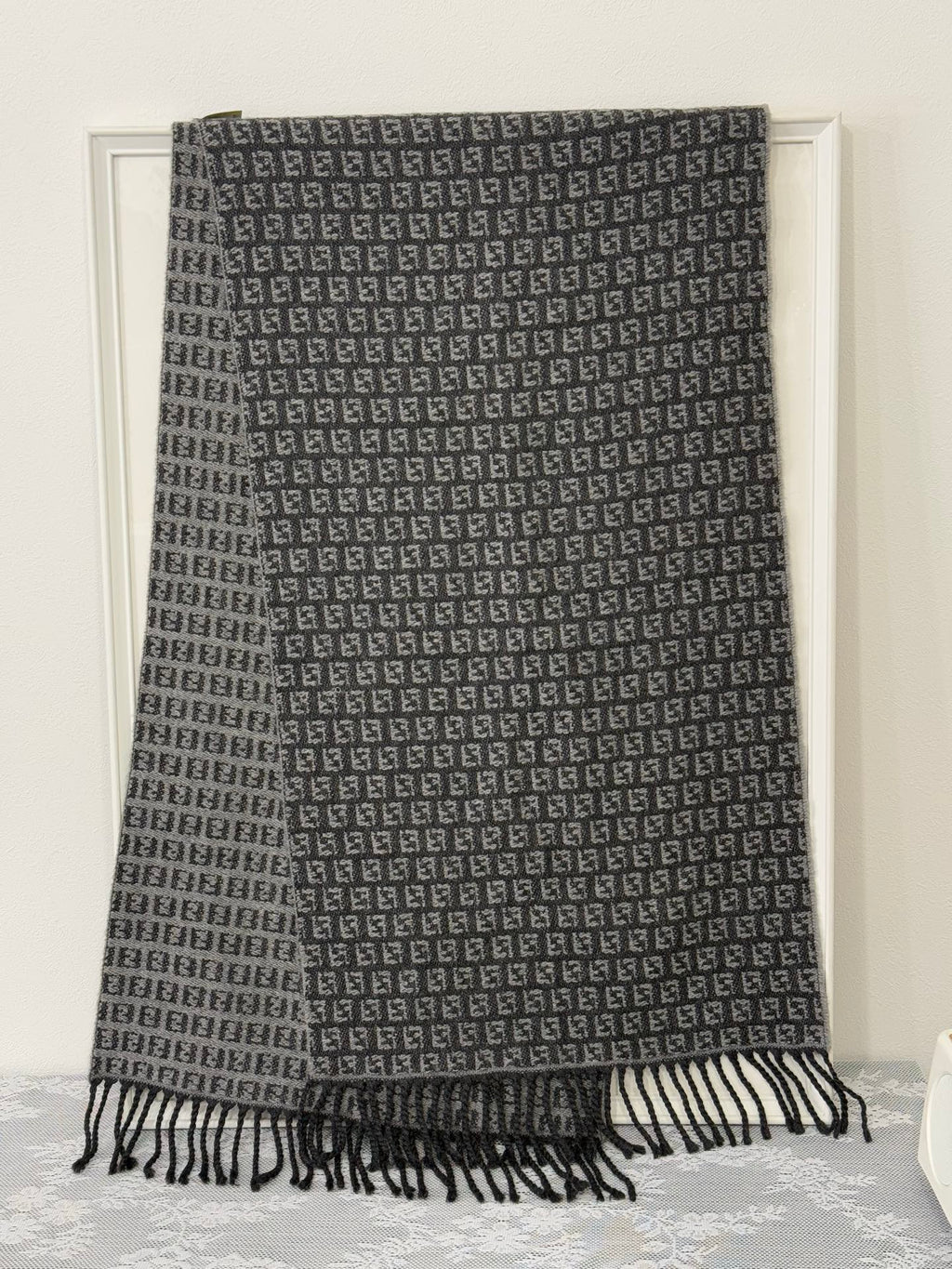FENDI Zucchino Wool Scarf