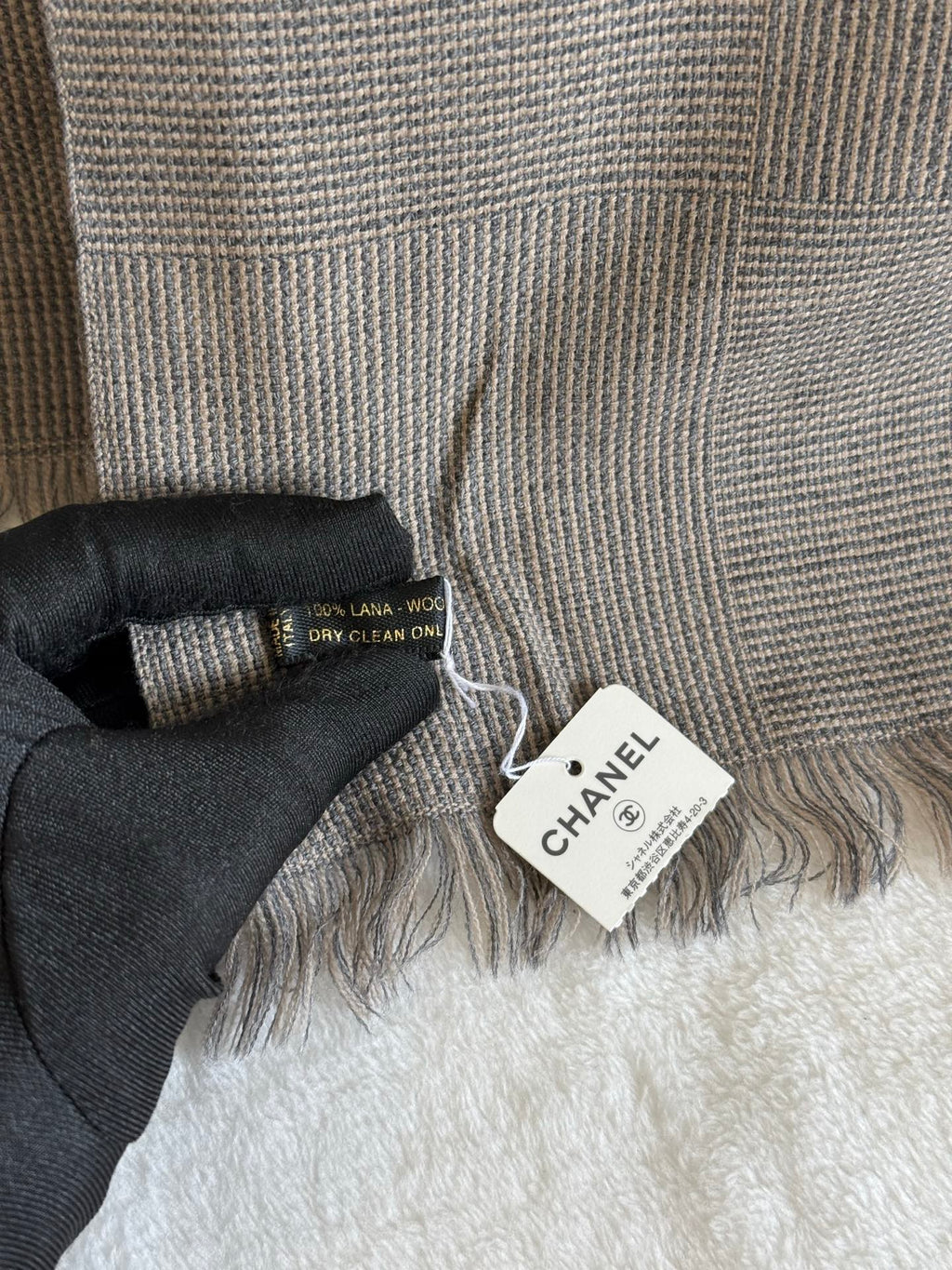 CHANEL Wool Scarf