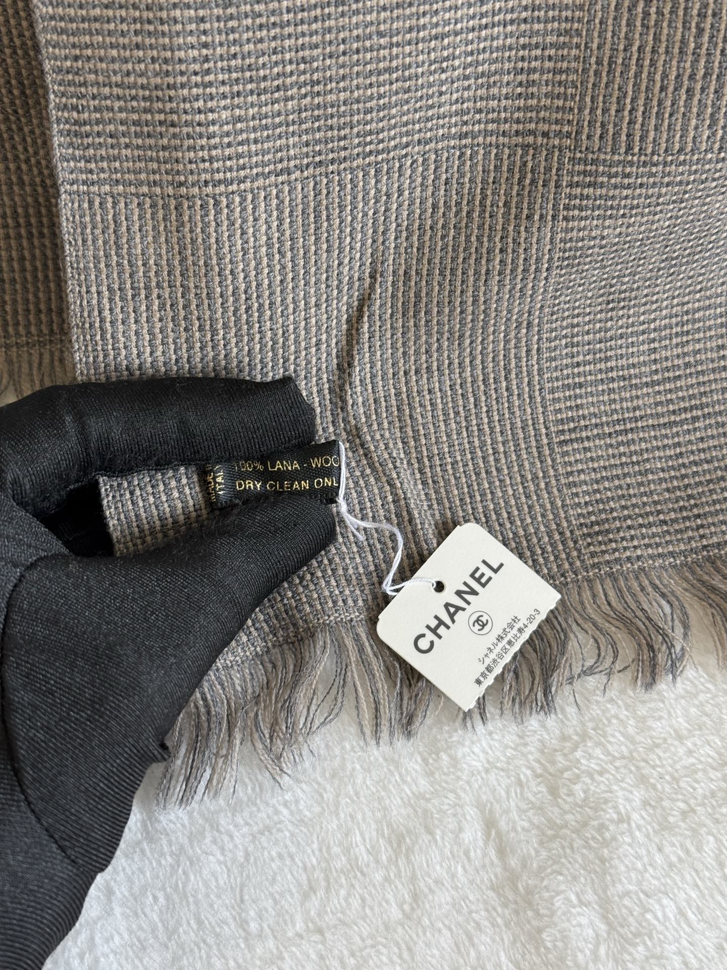 CHANEL Wool Scarf