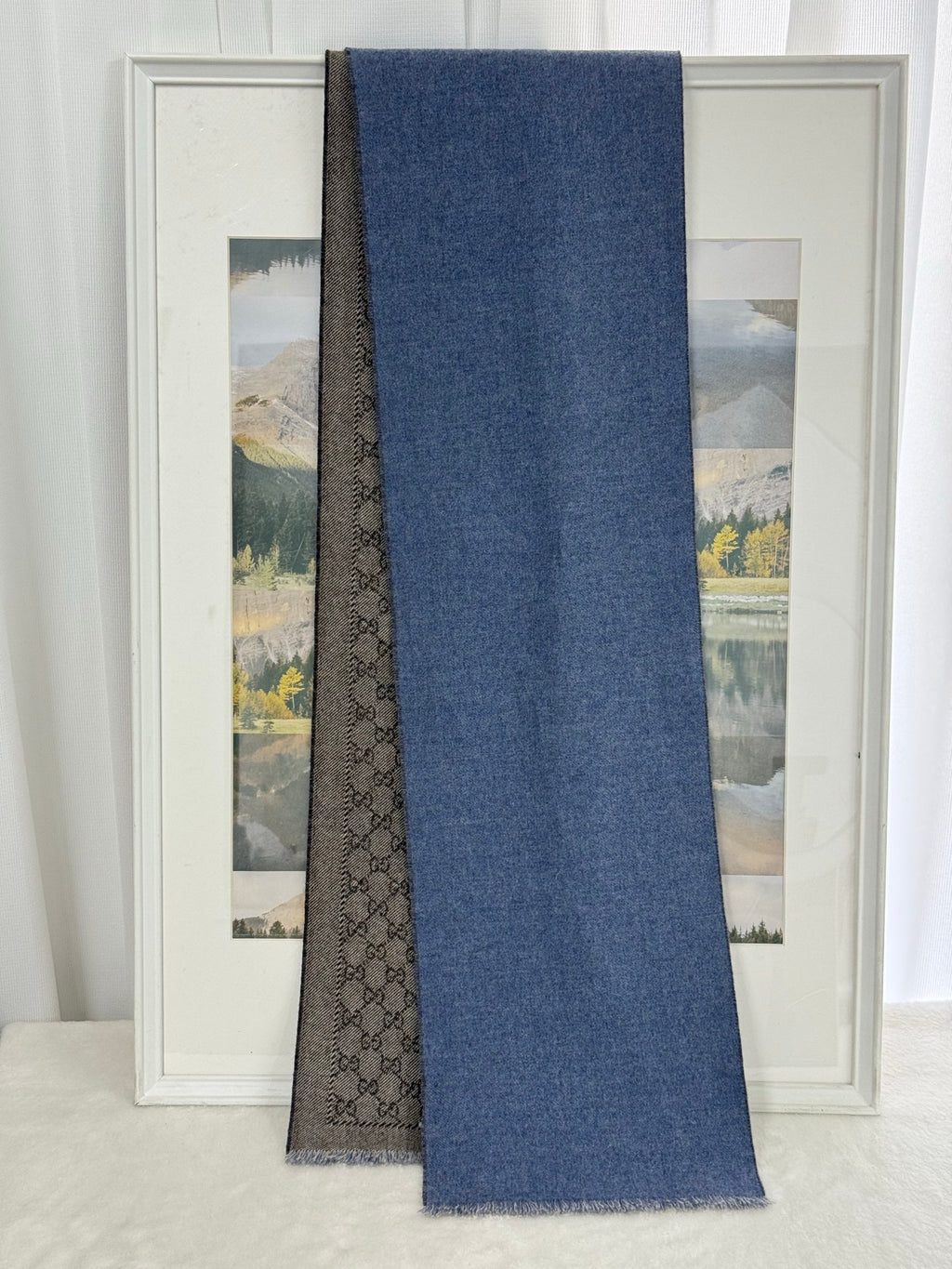 GUCCI Double-G Wool Scarf