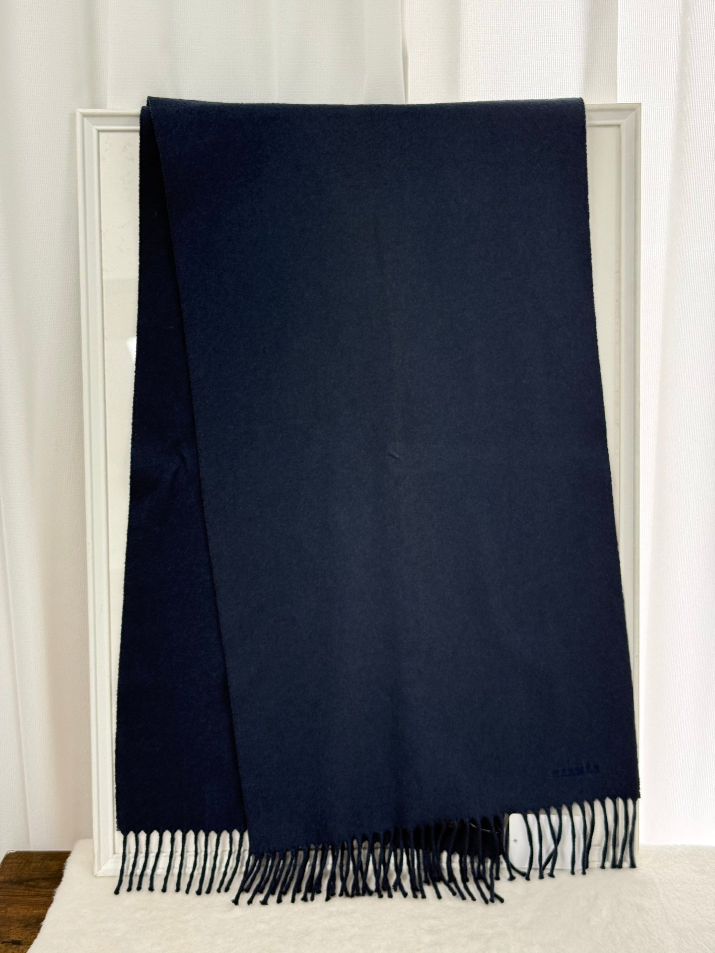HERMES Cashmere Scarf