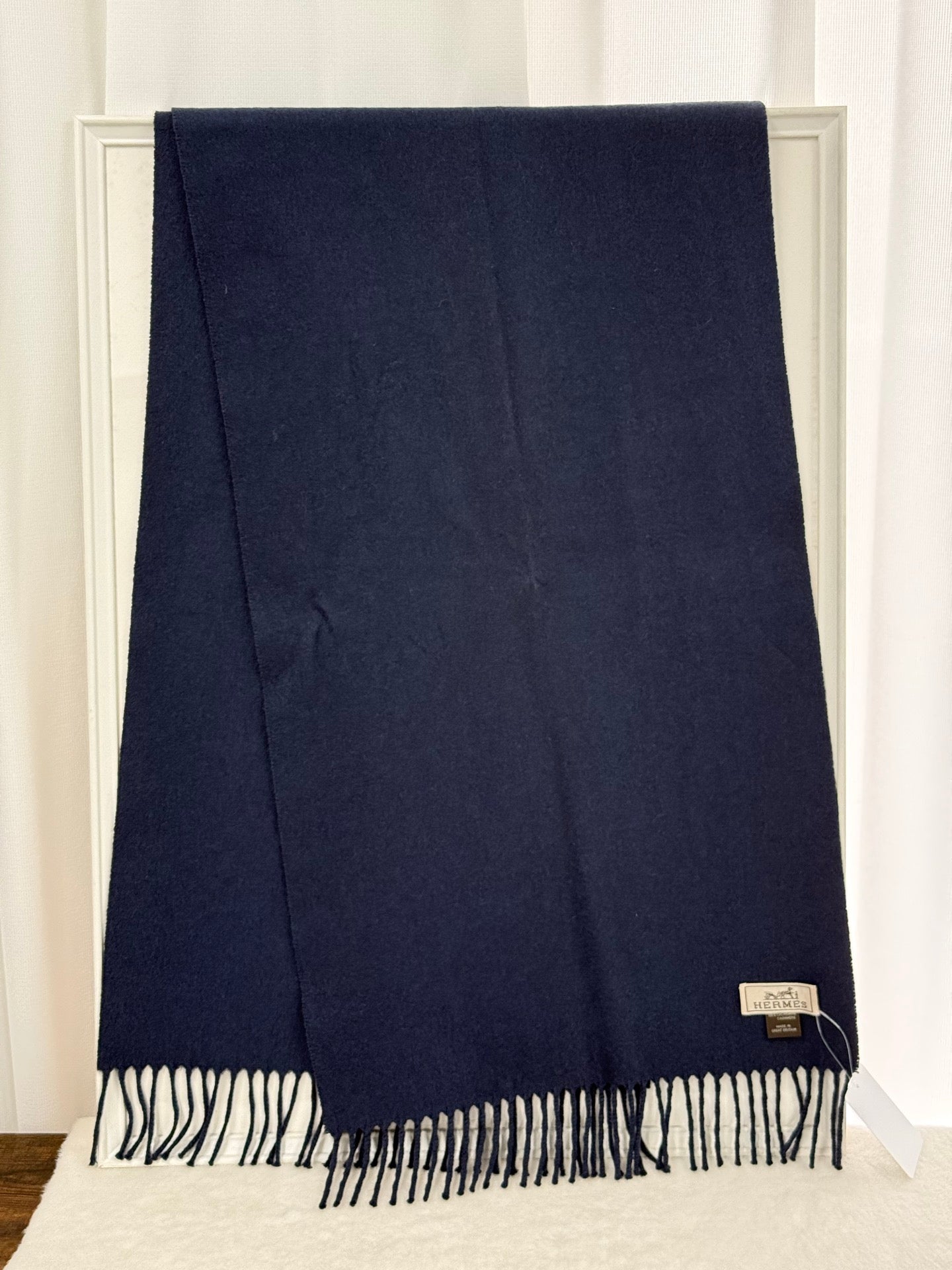 HERMES Cashmere Scarf