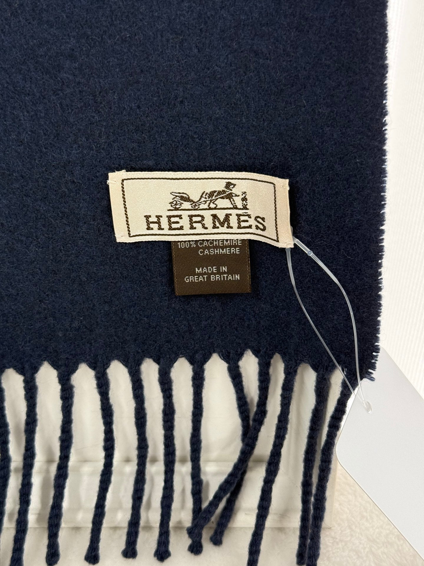 HERMES Cashmere Scarf