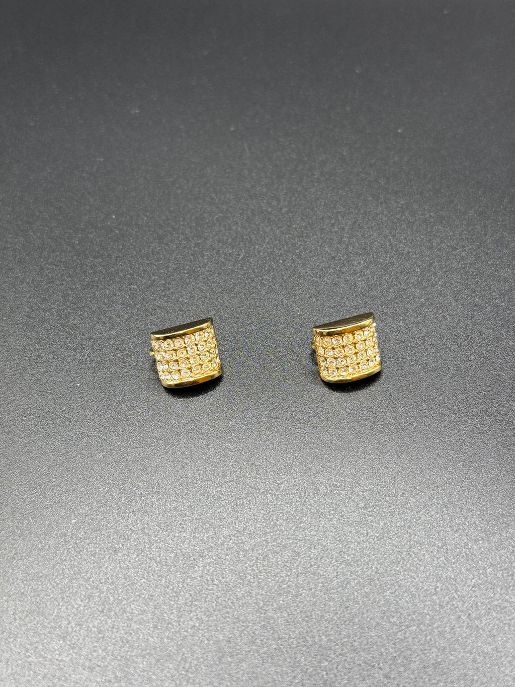 DIOR Rhinestone Vintage Clip on Earring