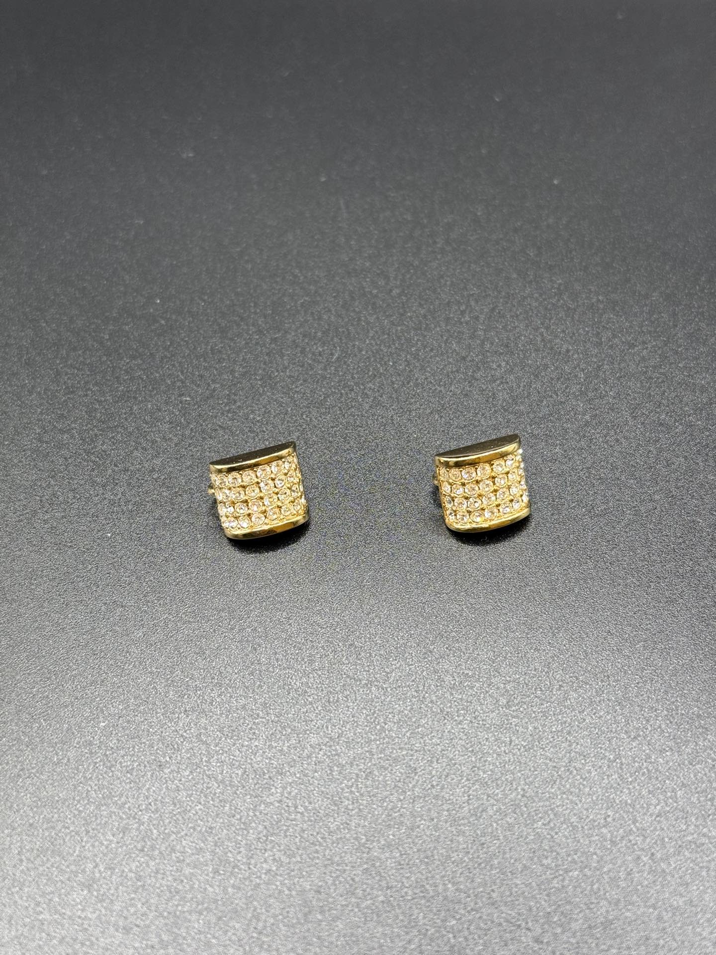 DIOR Rhinestone Vintage Clip on Earring