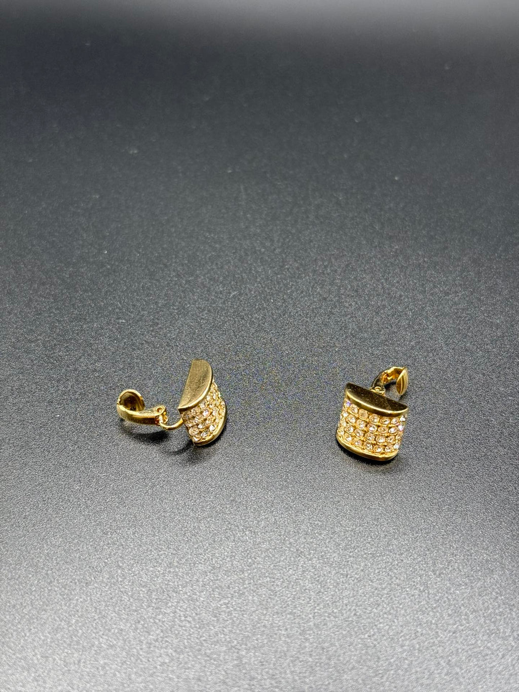 DIOR Rhinestone Vintage Clip on Earring