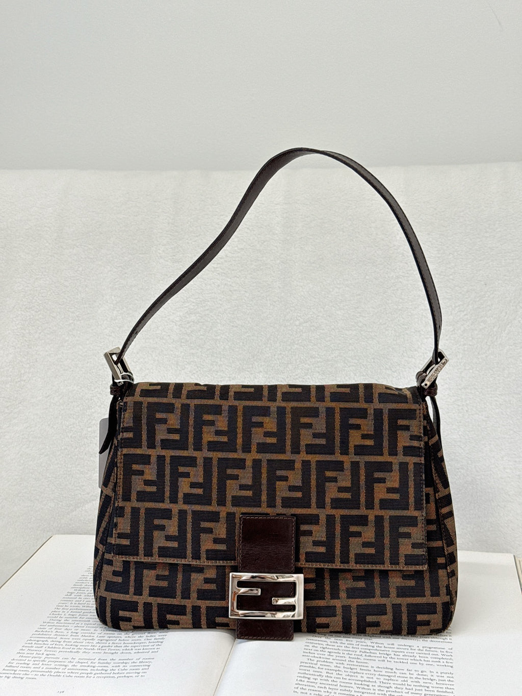 Fendi Zucca Mamma Baguette