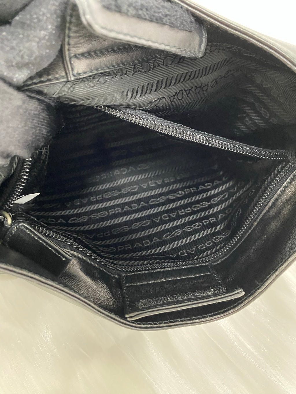 PRADA Leather Shoulder Bag