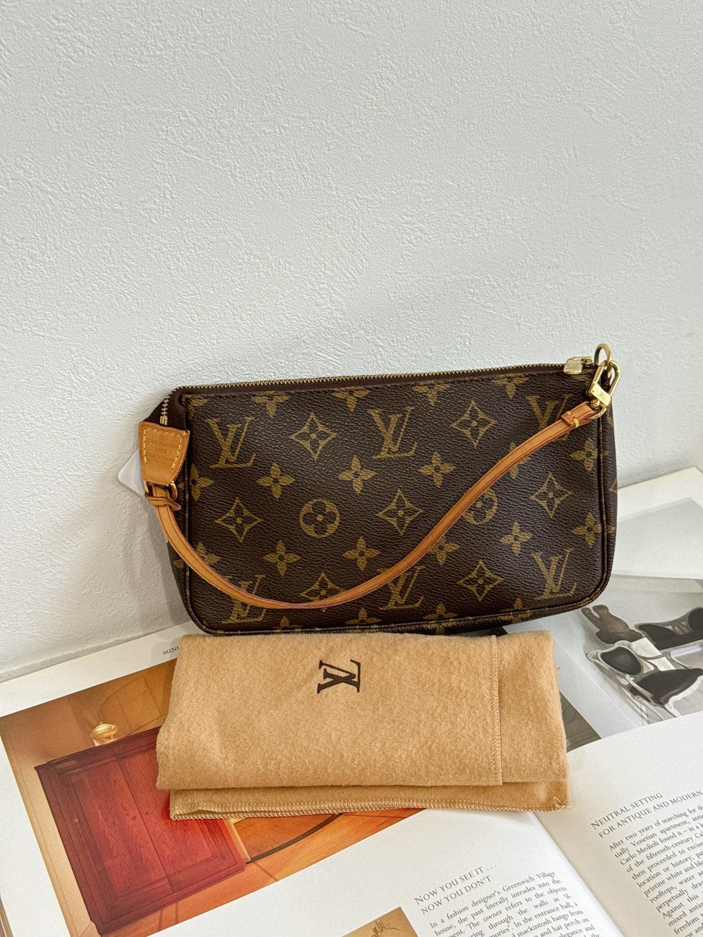 LOUIS VUITTON Pochette Accessoires Monogram