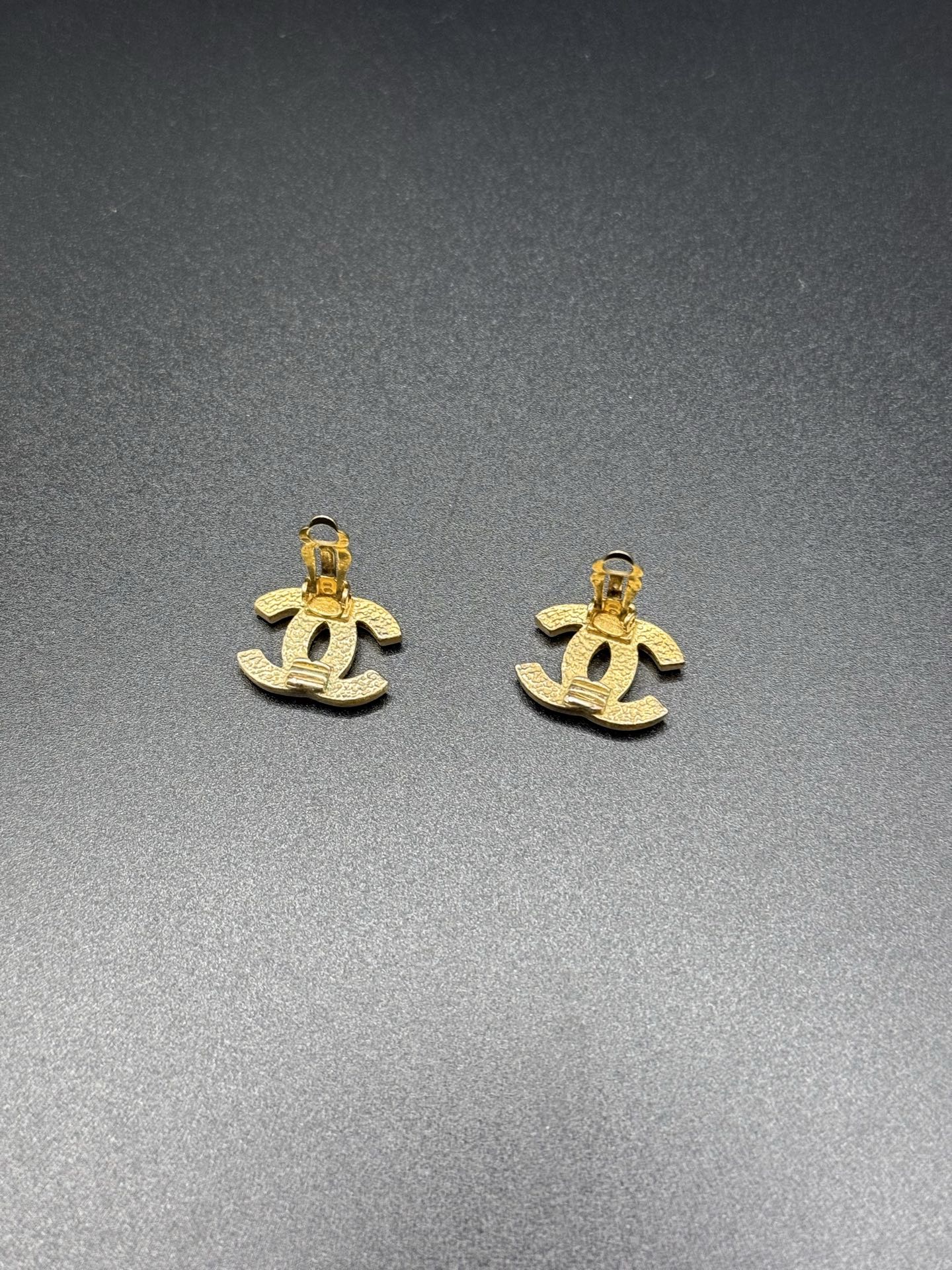CHANEL Clip on Earrings