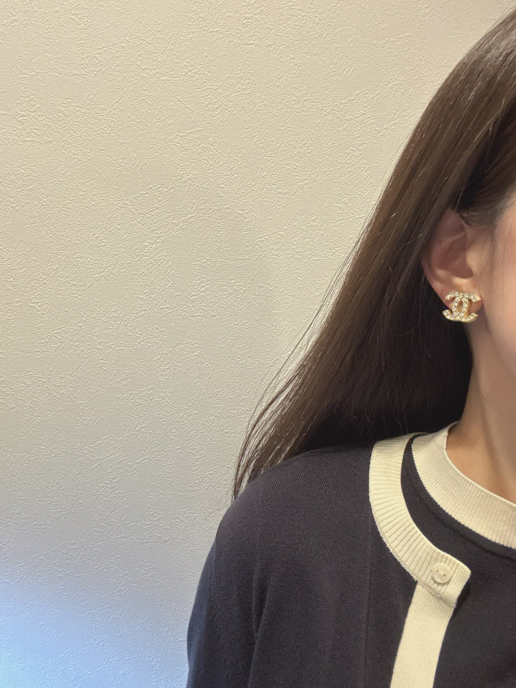 CHANEL Clip on Earrings