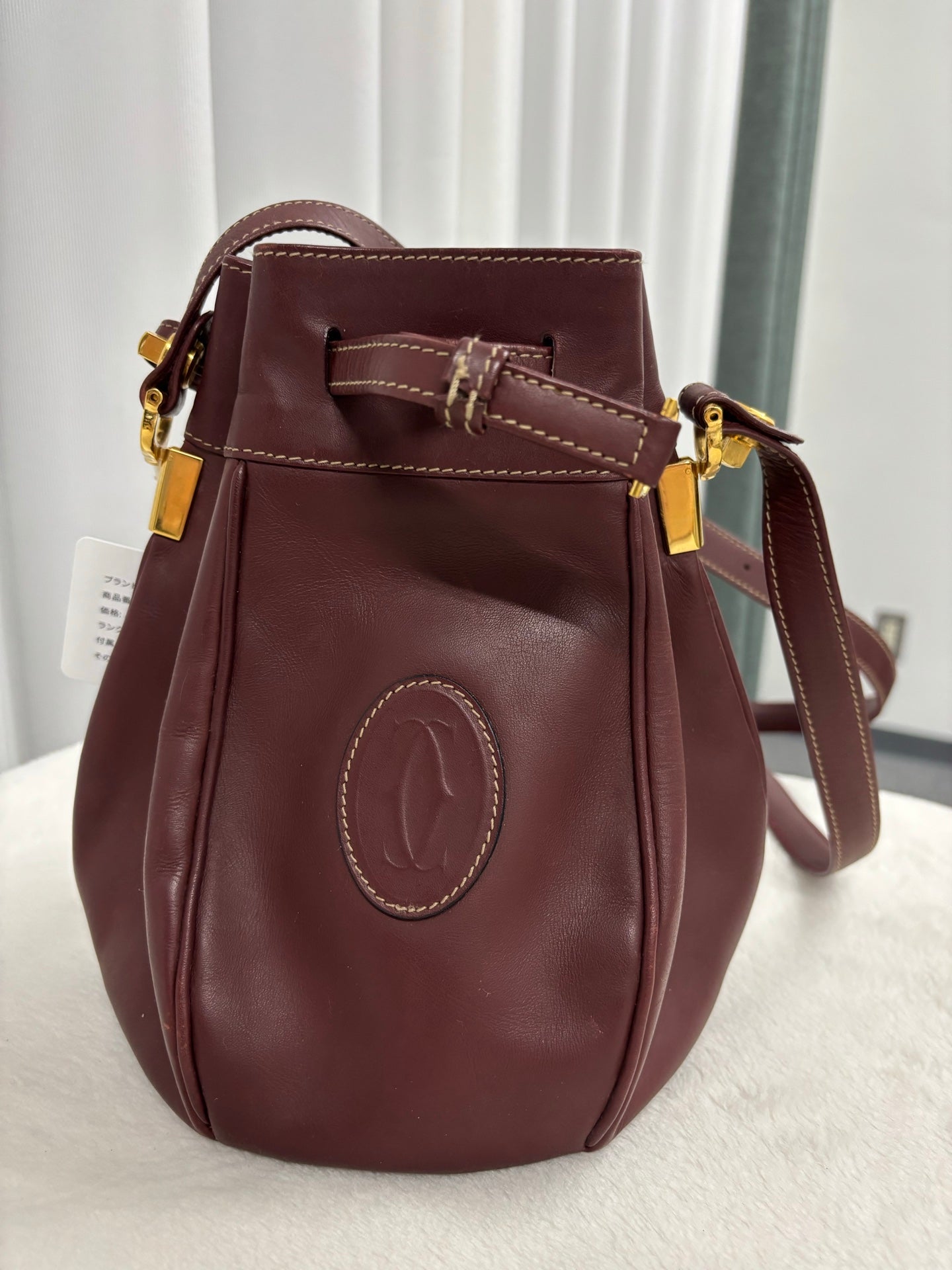 CARTIER Must Line Drawstring Shoulder bag