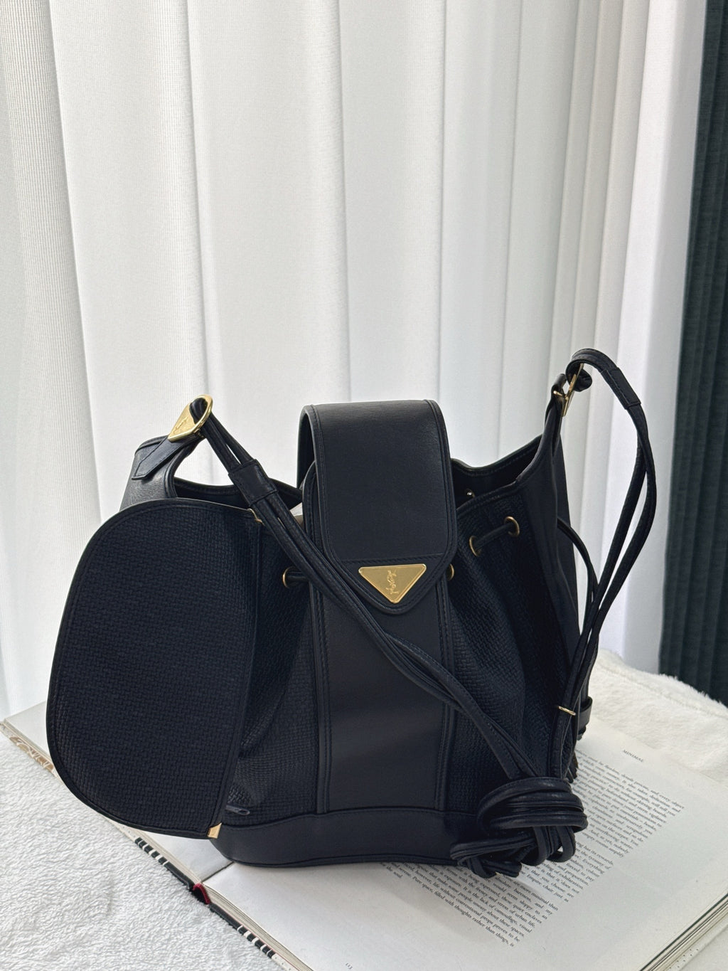 YSL Cassandre Bucket Bag